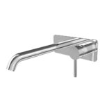 Axus Pin Wall Basin Mixer 220mm