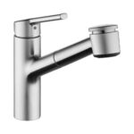 KWC Luna E Chrome Pull Out Sink Mixer