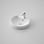 Caroma Sculptural 430mm Round Inset With Taplanding